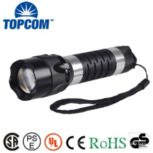 Powered By Either 18650 or 3AAA Batteries 300 lm Flashlight Torch Light Lamp Zoomable